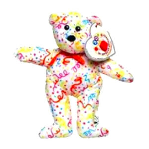mcdonalds teenie beanie babies-Streamers the bear-2009 happy meal toy in package